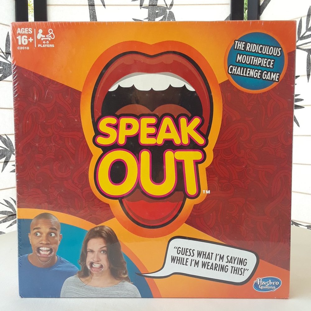 Speak Out Game By Hasbro Sealed In Box Ages 16+ NEW